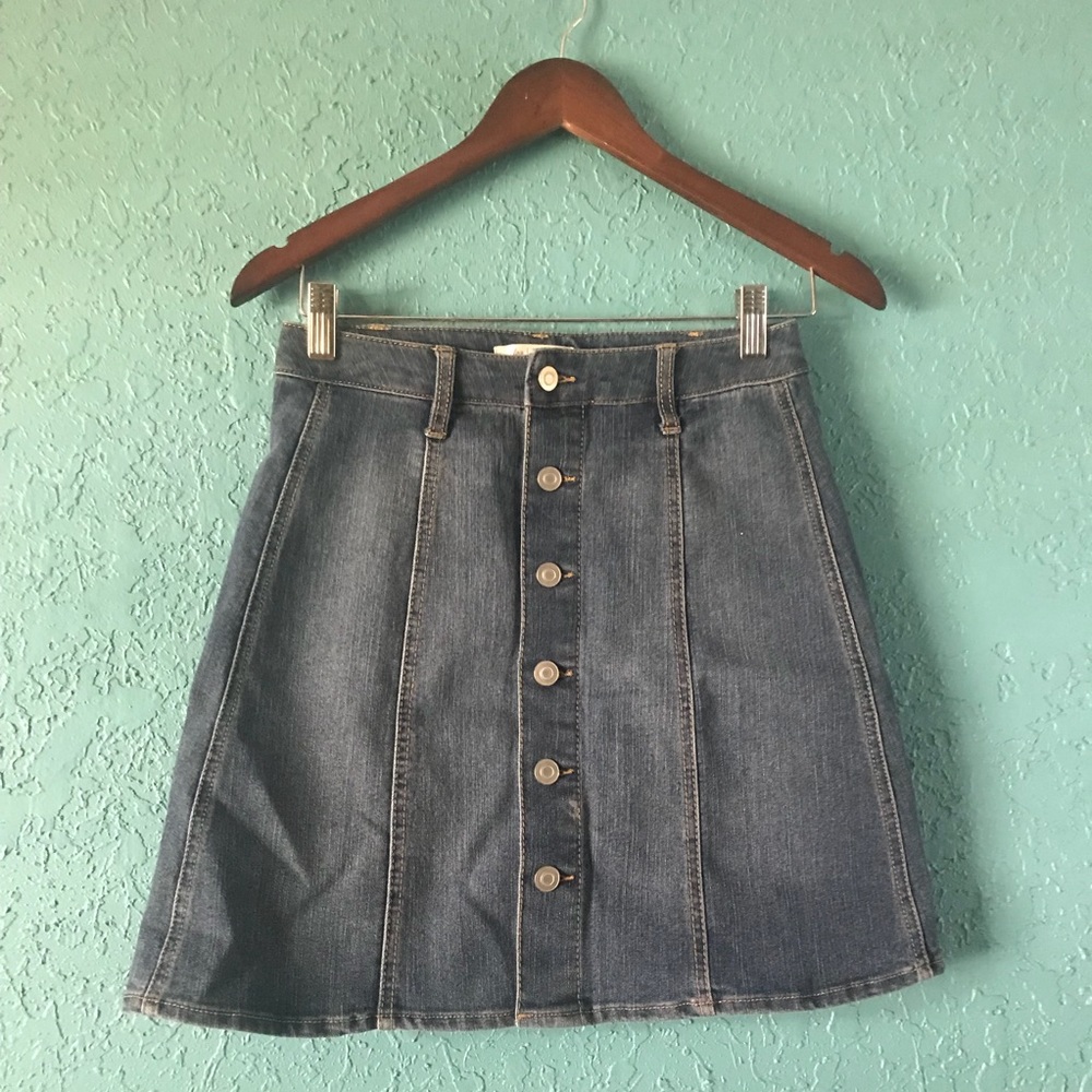 Denim skirt